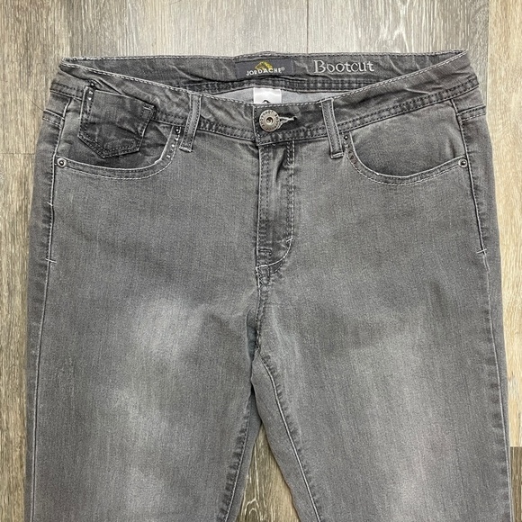 JORDACHE Grey Bootcut Jeans Size 10 - Picture 2 of 6